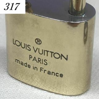 ルイヴィトン(LOUIS VUITTON)の美品★ ルイヴィトン ★ パドロック 317 カデナ 南京錠 鍵1本 ゴールド(キーホルダー)