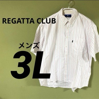 【REGATTA CLUB】   メンズ　3L   半袖シャツ　大きなサイズ(シャツ)