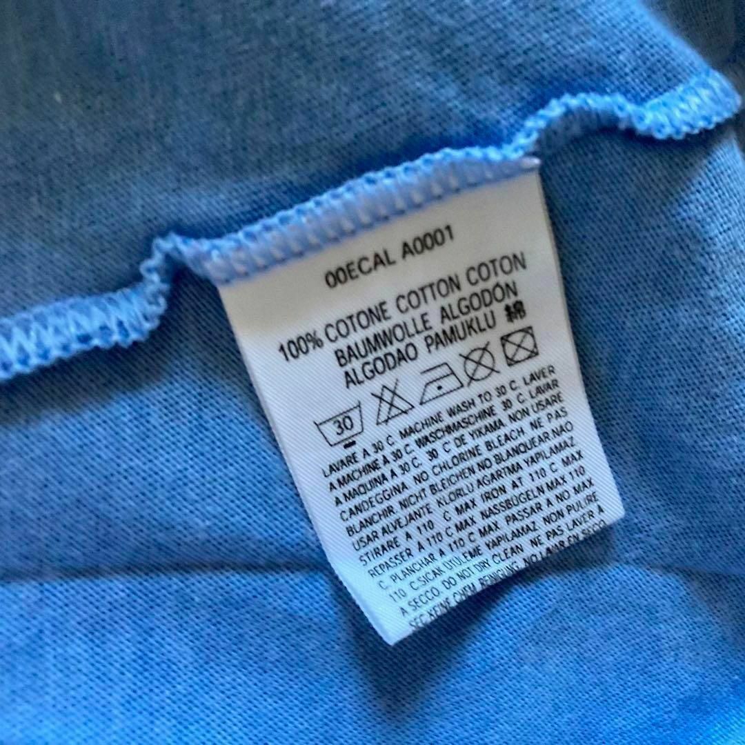 DIESEL(ディーゼル)のディーゼル　DIESEL  ブルー系　プリントTシャツS　男女兼用 メンズのトップス(Tシャツ/カットソー(半袖/袖なし))の商品写真