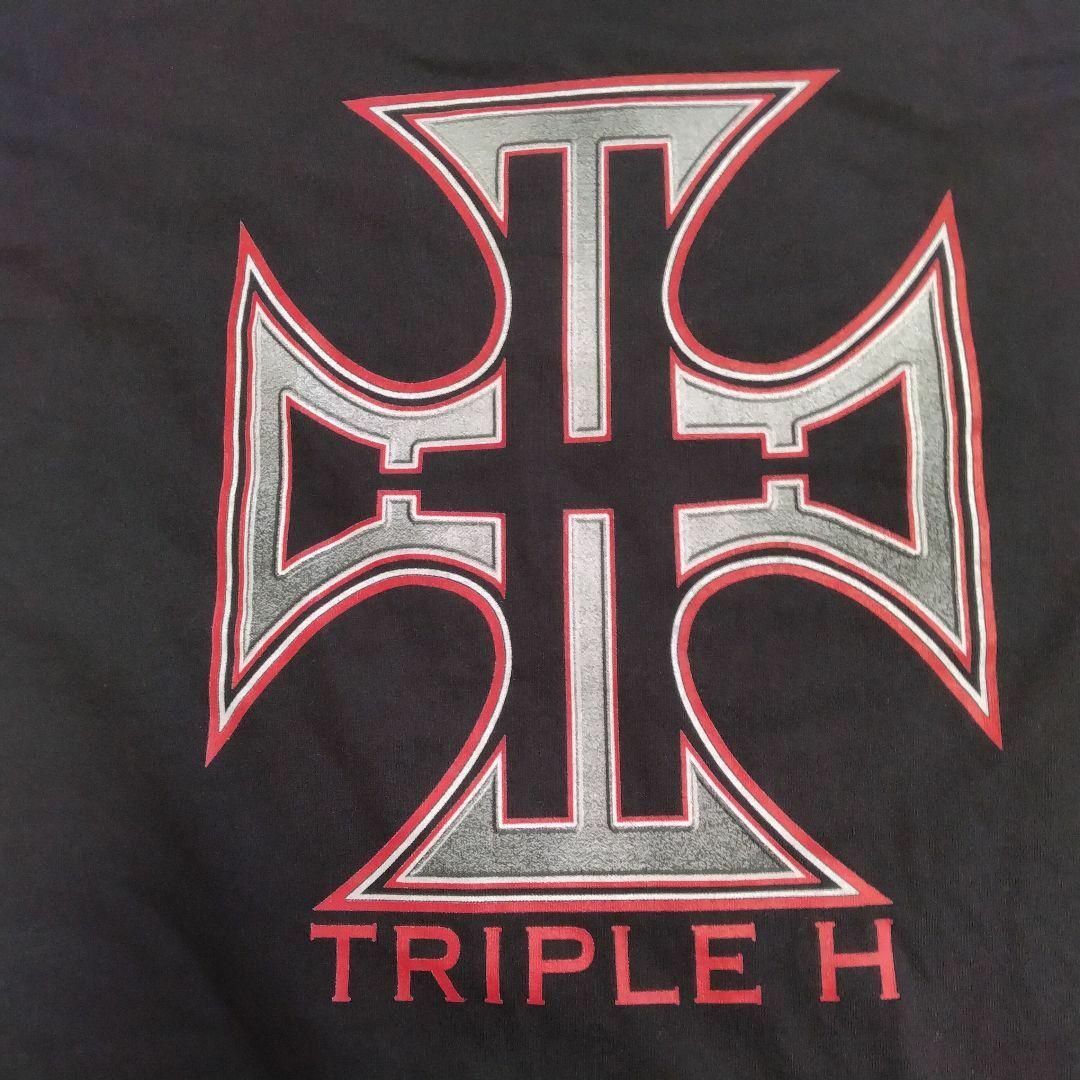 triple H USA製 Tシャツ M ブラック メンズのトップス(Tシャツ/カットソー(半袖/袖なし))の商品写真