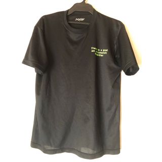 中古　黒 半袖 Tシャツ 勝ちたいと思った方が勝つ　Lサイズ　練習着　部屋着に (Tシャツ(半袖/袖なし))