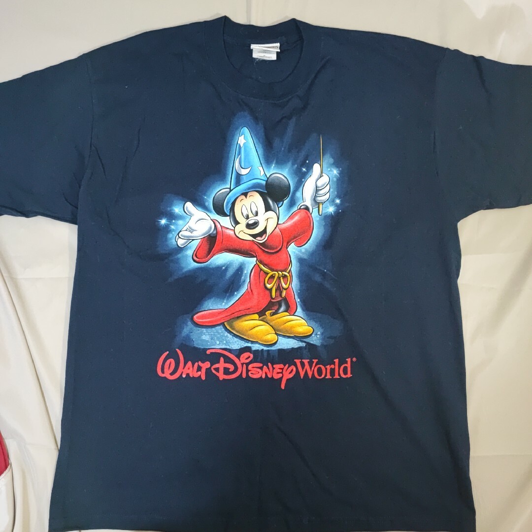 Disney(ディズニー)のFantasia ディズニー　Disney World ミッキー　ファンタジア メンズのトップス(Tシャツ/カットソー(半袖/袖なし))の商品写真