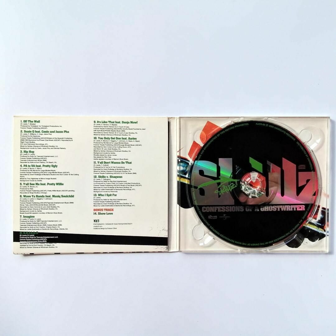 Skillz Confessions Of A Ghostwriter (CD) エンタメ/ホビーのCD(ヒップホップ/ラップ)の商品写真