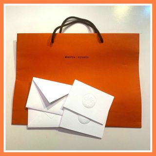 エルメス(Hermes)のエルメス　アップルウォッチ　紙袋　ショップバッグ　ショッパー　カード(ショップ袋)