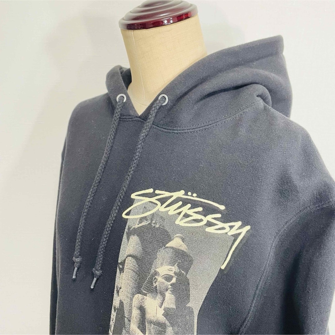 STUSSY(ステューシー)の【送料無料】STUSSY プルオーバーパーカー◎エジプト 希少プリント メンズのトップス(パーカー)の商品写真