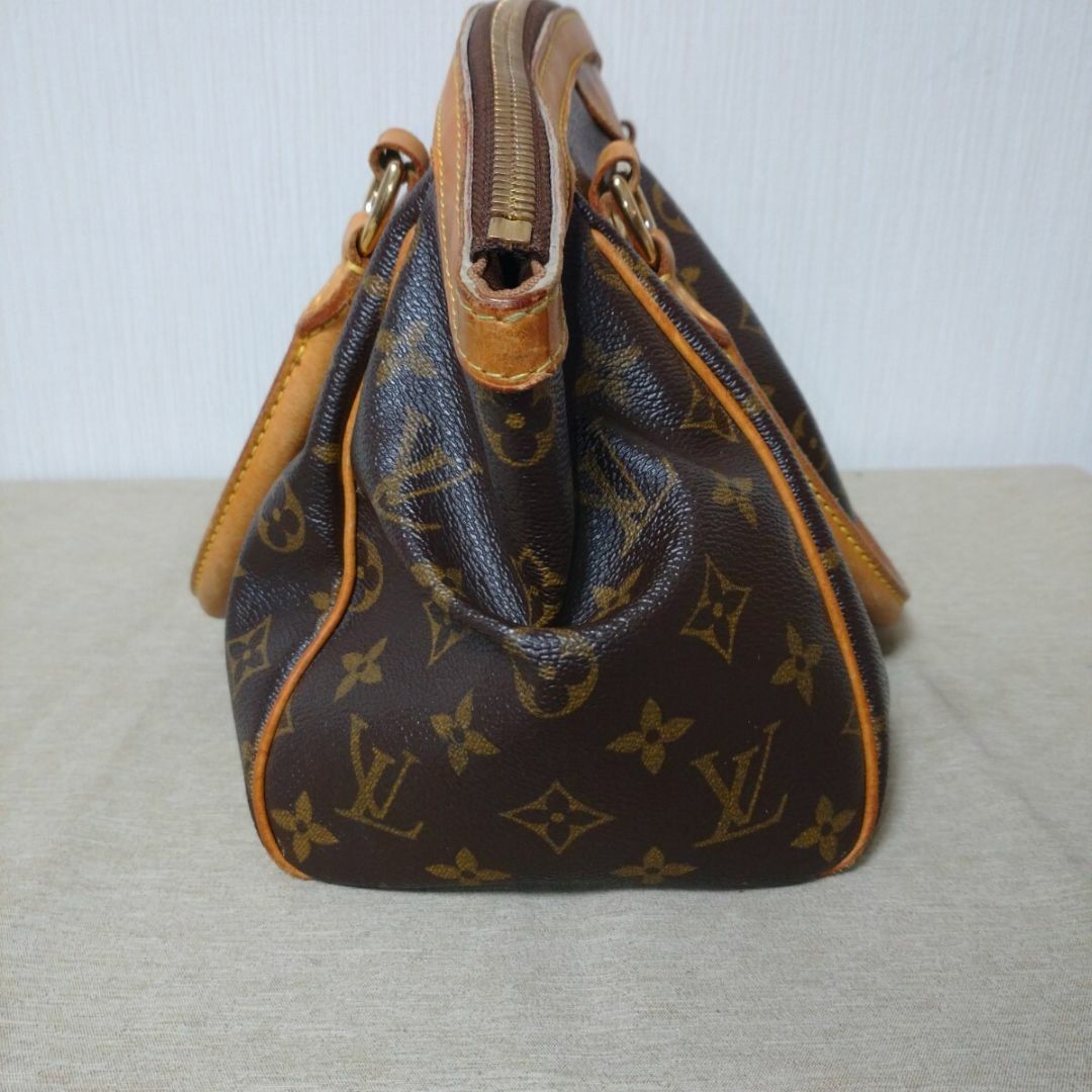 LOUIS VUITTON(ルイヴィトン)のルイヴィトン ティヴォリPM モノグラム ハンドバッグ ブラウン  レディースのバッグ(ハンドバッグ)の商品写真