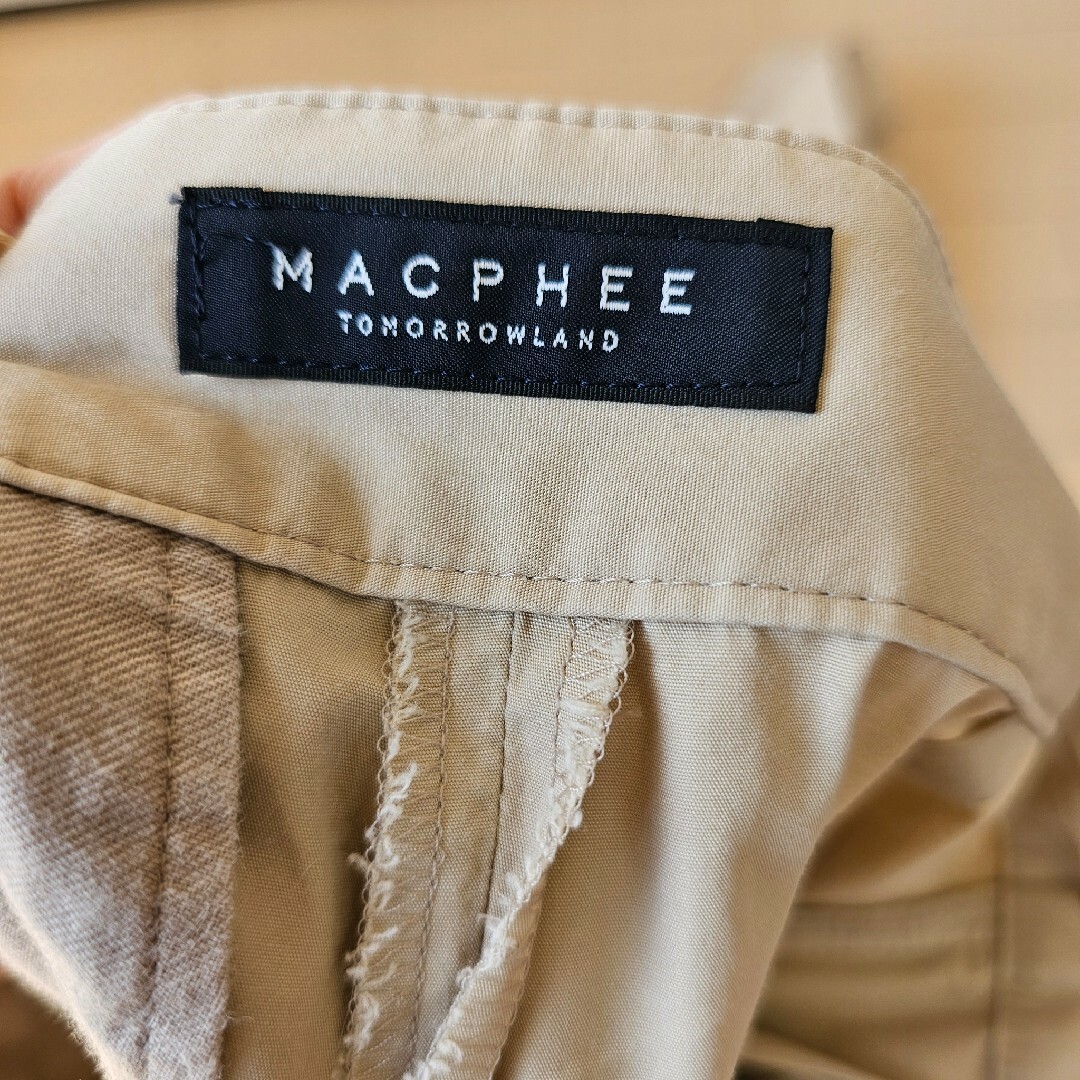 MACPHEE(マカフィー)のマカフィー　トゥモローランド　コットンパンツ レディースのパンツ(カジュアルパンツ)の商品写真