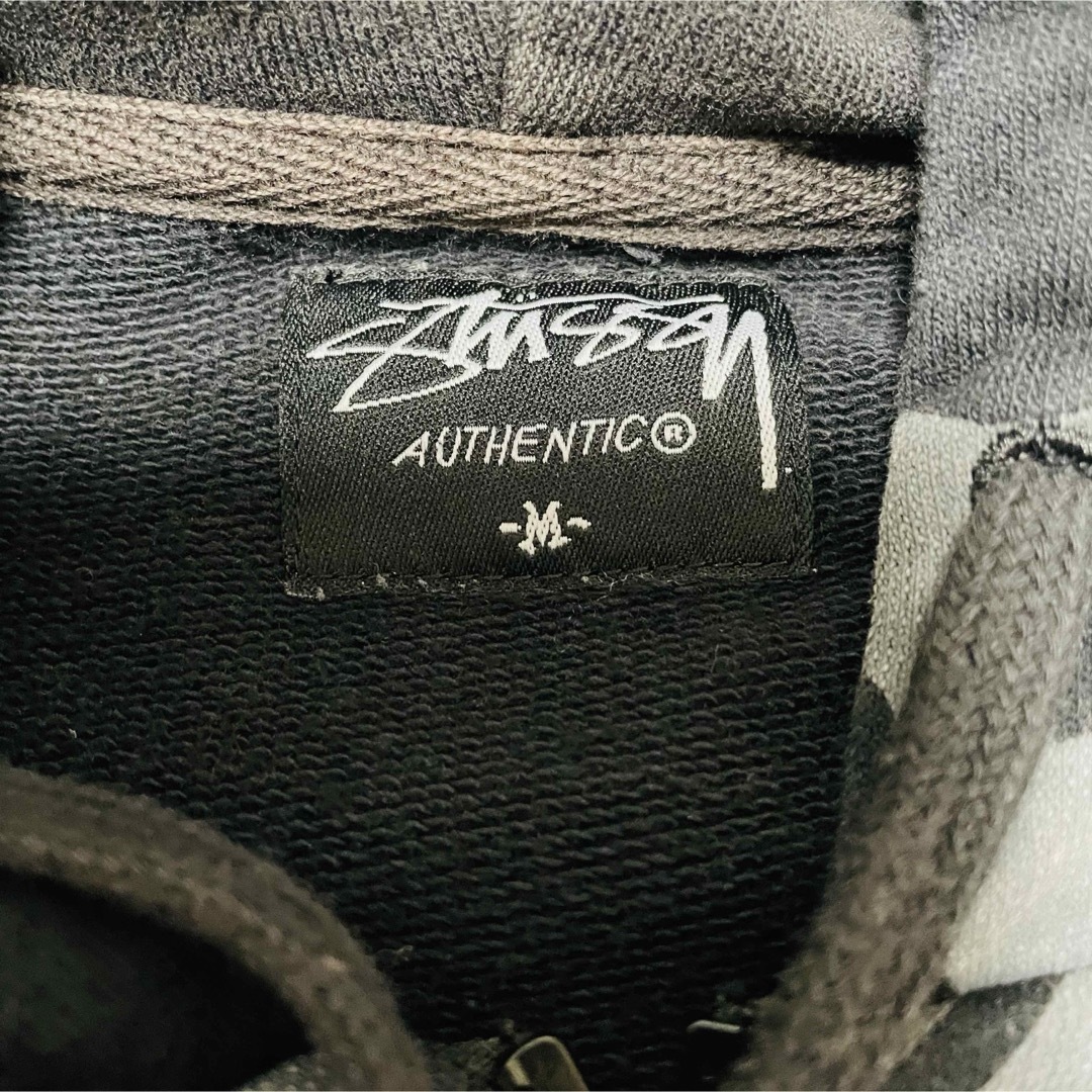 STUSSY(ステューシー)の【送料無料】STUSSY ジップパーカー◎スカル総柄 東京 メンズのトップス(パーカー)の商品写真