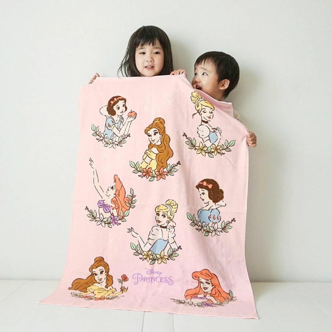 【色: ディズニープリンセス】un doudou ベビー タオルケット 70×1 キッズ/ベビー/マタニティの寝具/家具(その他)の商品写真