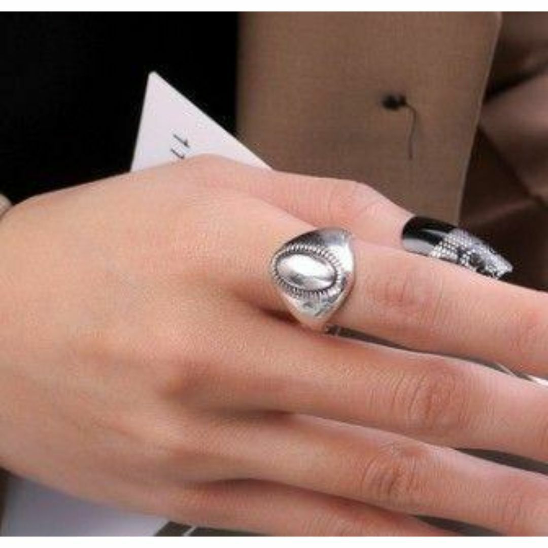 【H171】リング メンズ レディース シルバー アクセサリー 指輪 10号 レディースのアクセサリー(リング(指輪))の商品写真