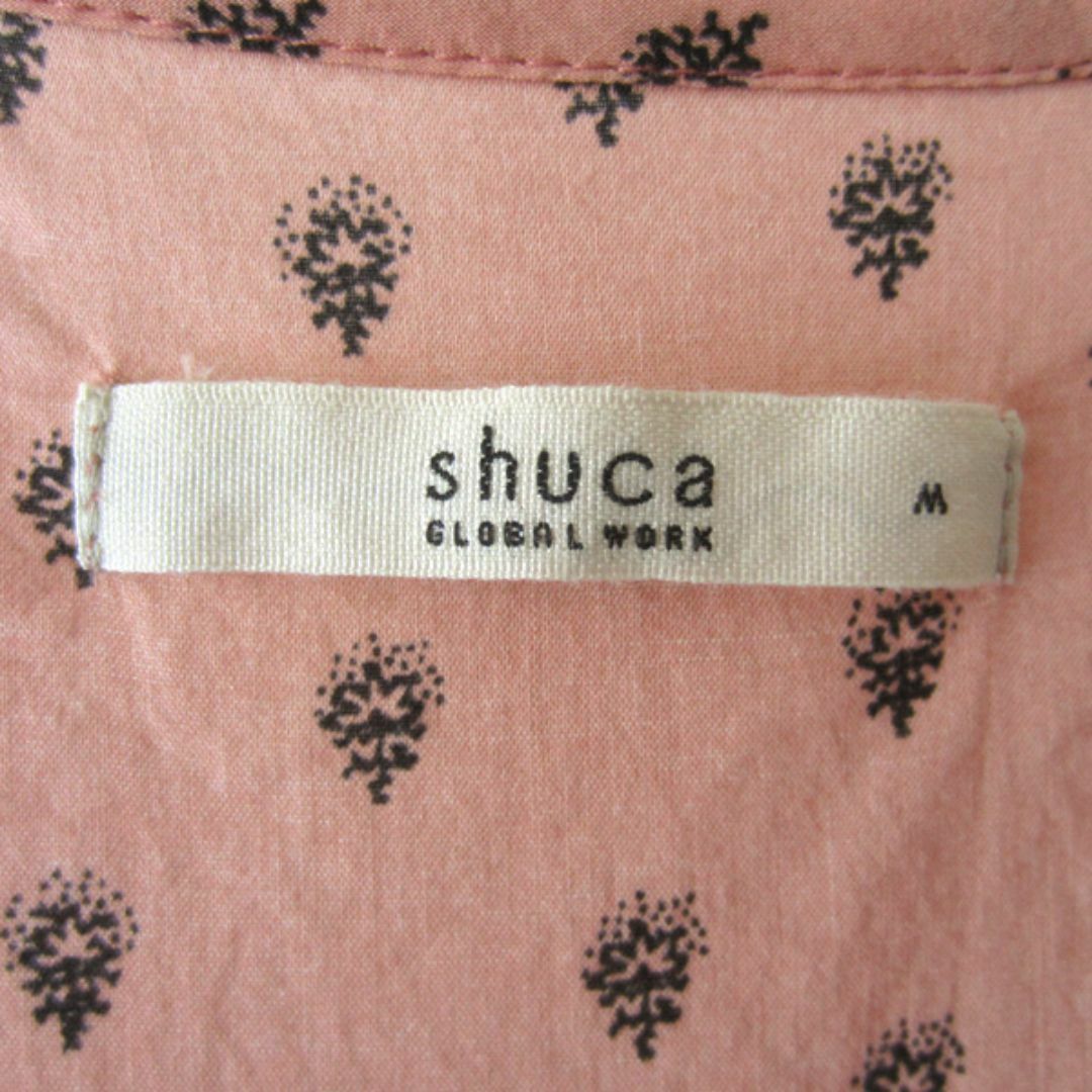 shuca(シュカ)の美品　SHUCA／シュカ★　薄手　肩ひもキャミワンピース　コーラルピンク レディースのワンピース(ひざ丈ワンピース)の商品写真