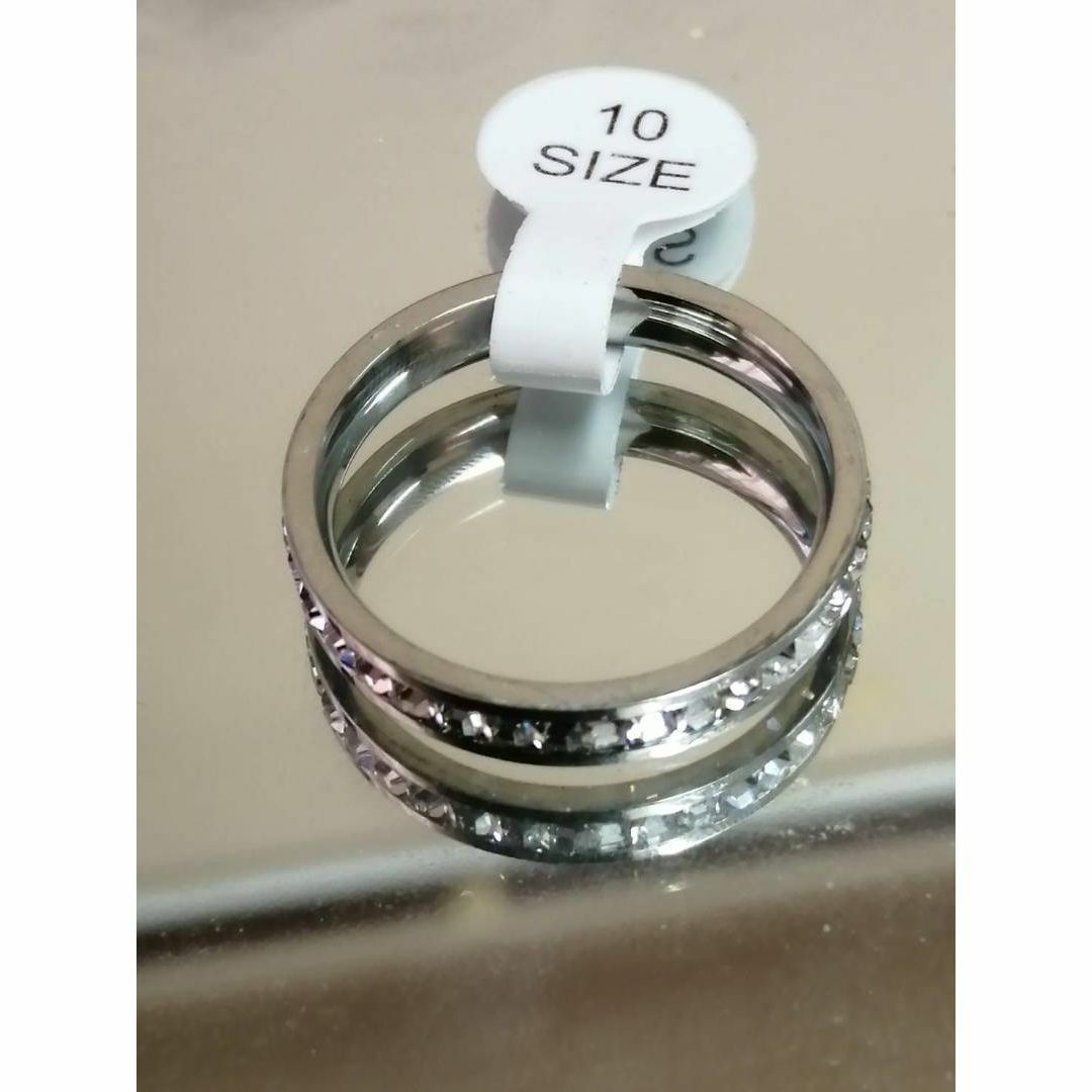 【H172】リング メンズ 　指輪　シルバー　レディース　シンプル　20号 レディースのアクセサリー(リング(指輪))の商品写真