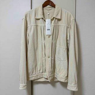 コモリ(COMOLI)の【美品】24SS COMOLI シルクネップ TYPE-1ST / サイズ2(Gジャン/デニムジャケット)