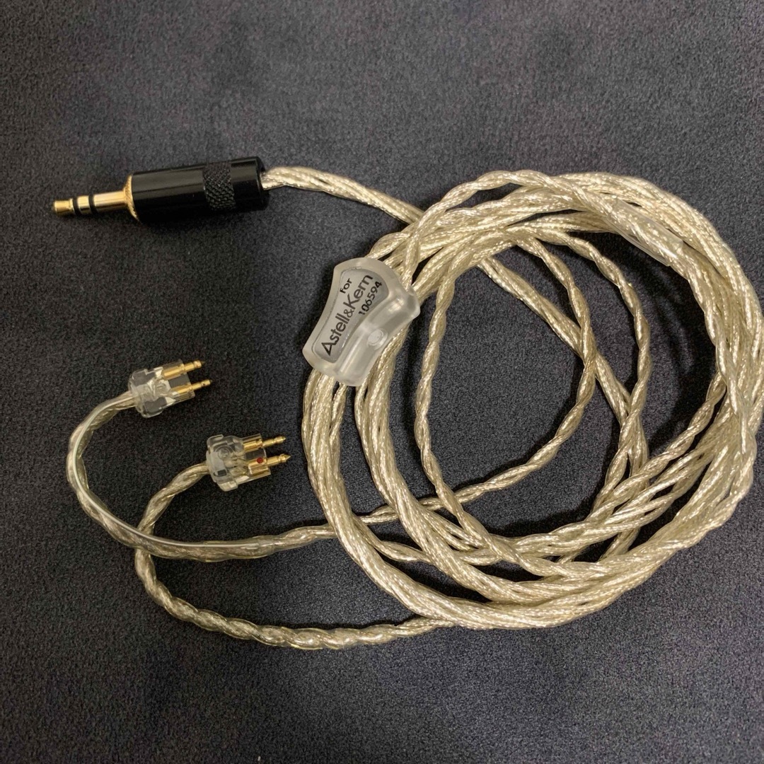 Portable Cable Crystal Cable Next FitEar スマホ/家電/カメラのオーディオ機器(ヘッドフォン/イヤフォン)の商品写真