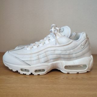 ナイキ(NIKE)の美品 NIKE AIR MAX95 ES "ALL WHITE" 26.5(スニーカー)