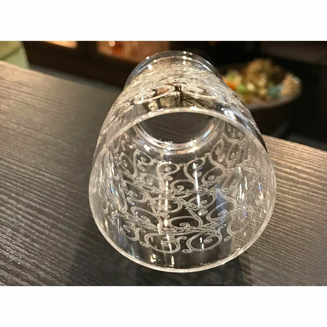 Baccarat(バカラ)の希少美しいオールドバカラBACCARATグヴュGouvieuxワイングラス8cm インテリア/住まい/日用品のキッチン/食器(グラス/カップ)の商品写真