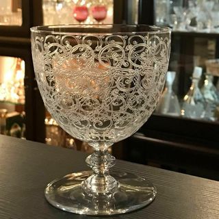 Baccarat - 最大オールドバカラBACCARATローハンRohan ☆ワイングラス☆水用にも♡