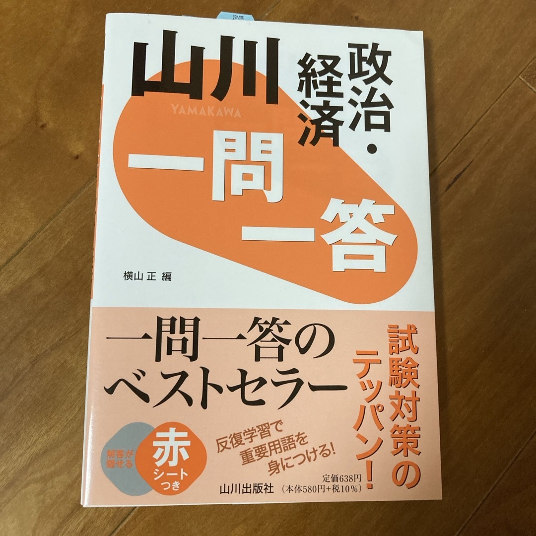 山川一問一答政治・経済 エンタメ/ホビーの本(語学/参考書)の商品写真