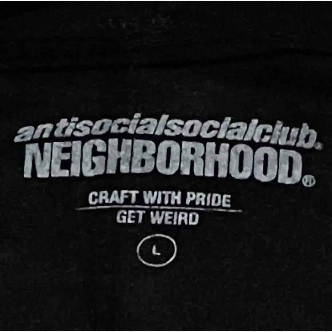 ANTI SOCIAL SOCIAL CLUB(アンチソーシャルソーシャルクラブ)の【希少】ASSC×NEIGHBORHOOD　コラボパーカー　ロゴデザイン メンズのトップス(パーカー)の商品写真