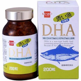 健康フーズ 青い魚エキス DHA 200粒(その他)
