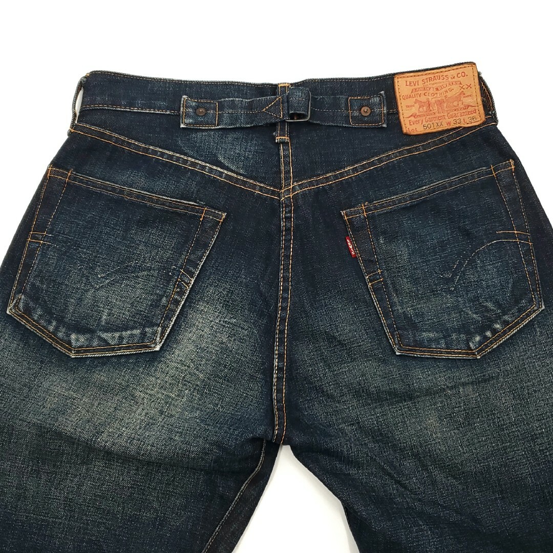 Levi's(リーバイス)の大きめ W33◆Levi's 37501◆日本製ビンテージ加工復刻ジーンズ805 メンズのパンツ(デニム/ジーンズ)の商品写真