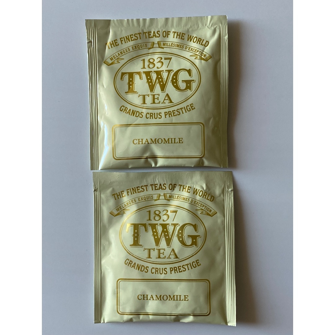 TWG VANILLA BOURBON TEA バニラバーボンティー　おまけ付き 食品/飲料/酒の飲料(茶)の商品写真