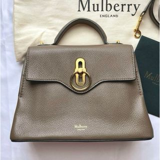 マルベリー(Mulberry)のmulberry マルベリー ミニシートン 2wayショルダーバッグ グレー(ショルダーバッグ)