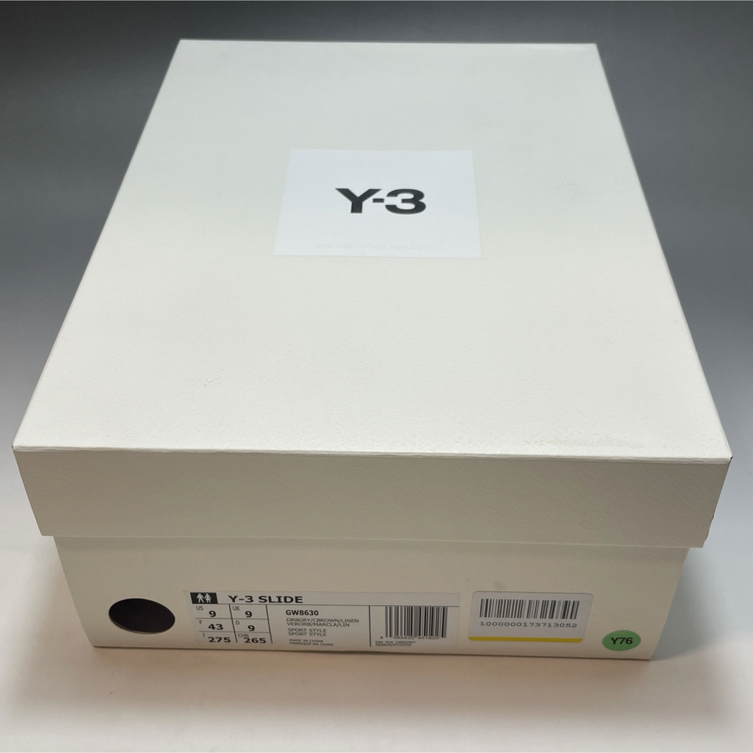 Y-3(ワイスリー)のY-3 SLIDE スライド SANDAL サンダル 白 27.5cm メンズの靴/シューズ(サンダル)の商品写真