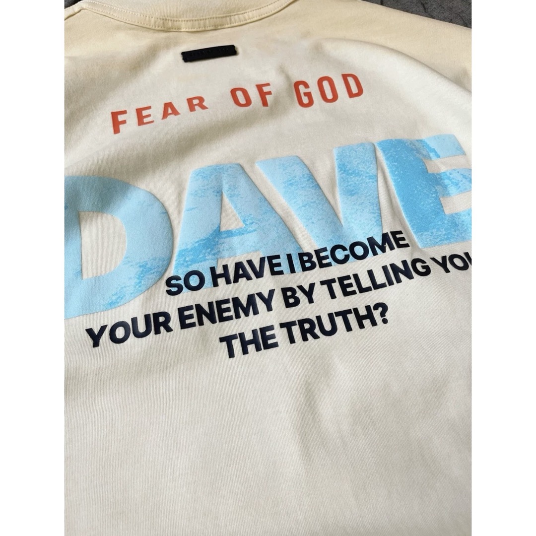 FEAR OF GOD(フィアオブゴッド)の【新品未使用】RRR123 × FEAR OF GOD  Tシャツ　2 メンズのトップス(シャツ)の商品写真