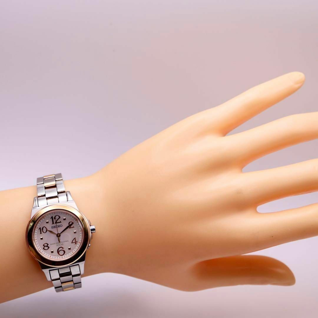 SEIKO(セイコー)の極美品 SEIKO ルキア 電波ソーラー ラウンド レディース腕時計 778 レディースのファッション小物(腕時計)の商品写真