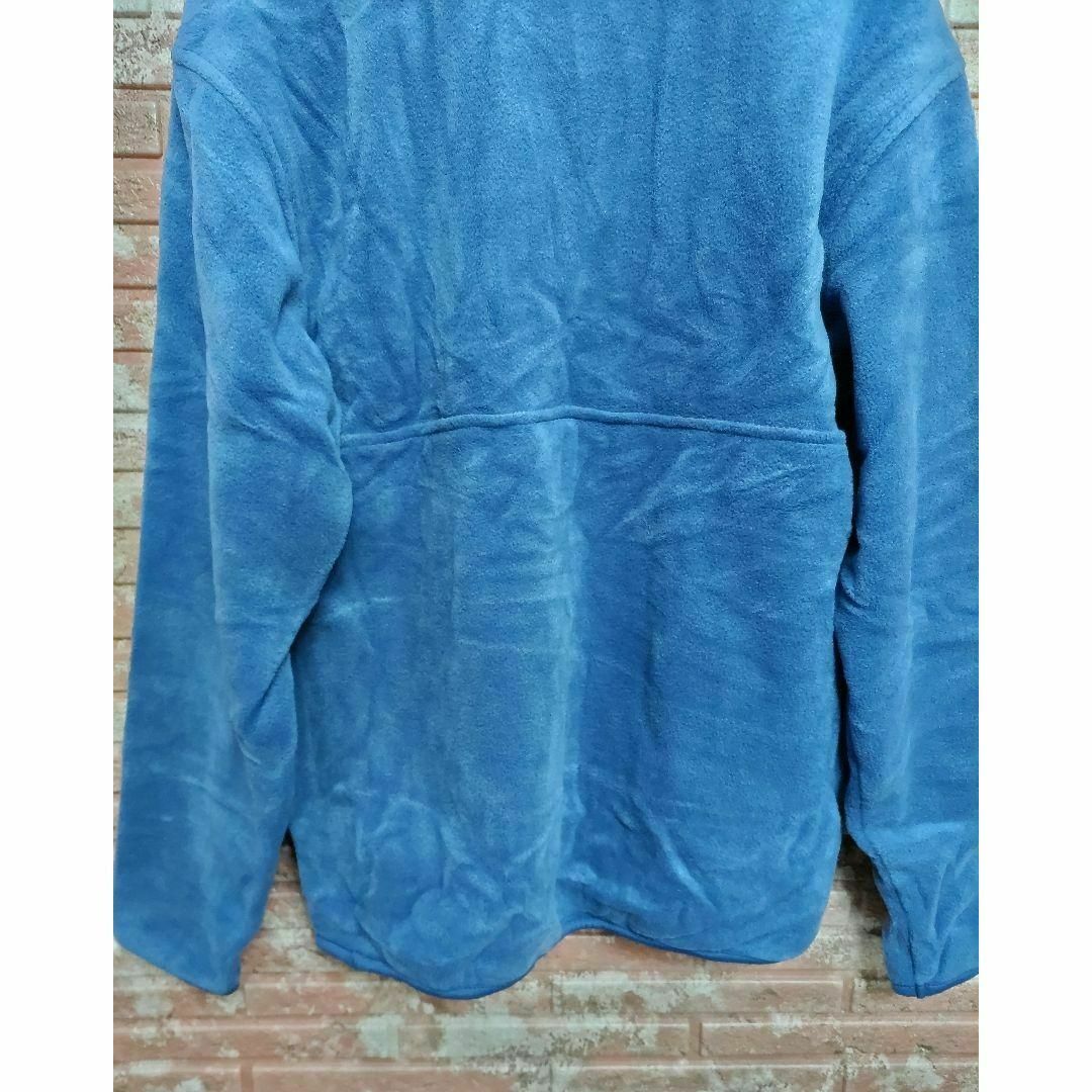 UNIQLO(ユニクロ)のオールド ユニクロ ハーフジップ フリースジャケット ブルー Mサイズ メンズのトップス(その他)の商品写真