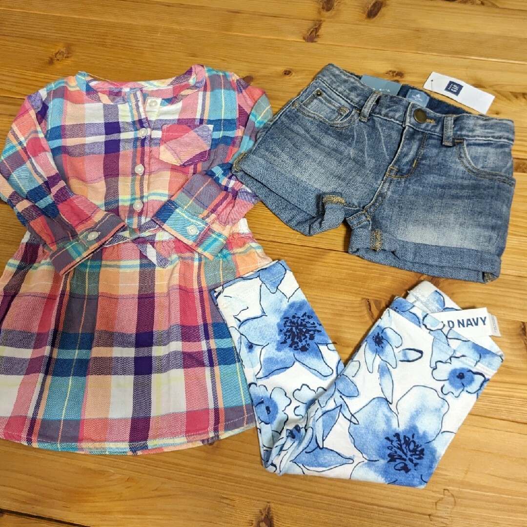 babyGAP(ベビーギャップ)の新品　babygap オールドネイビー80 キッズ/ベビー/マタニティのベビー服(~85cm)(ワンピース)の商品写真