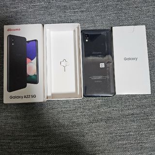 ギャラクシー(Galaxy)のSAMSUNG Galaxy A22 5G SC-56B ブラック(スマートフォン本体)