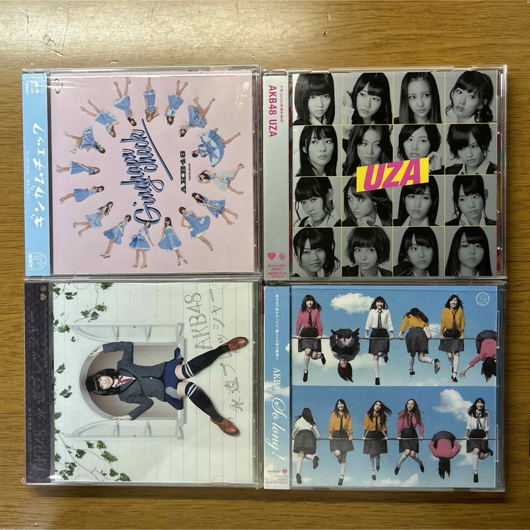 組み合わせ変更可能！AKB48 シングルCD4枚セット 劇場盤 エンタメ/ホビーのCD(ポップス/ロック(邦楽))の商品写真