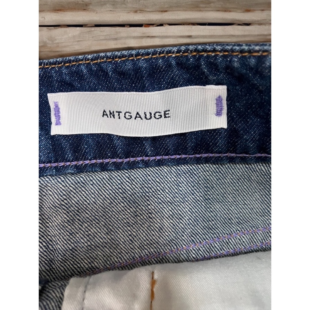 Antgauge(アントゲージ)の新品 ANTGAUGE ミモレ丈 ペンシル デニムスカート 変形 フラグメント レディースのスカート(その他)の商品写真