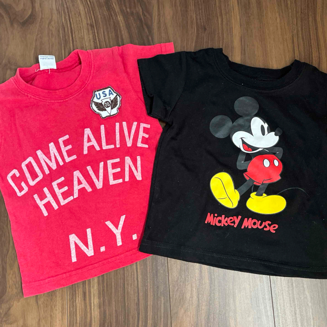 Disney(ディズニー)の90半袖６枚セット キッズ/ベビー/マタニティのキッズ服男の子用(90cm~)(Tシャツ/カットソー)の商品写真