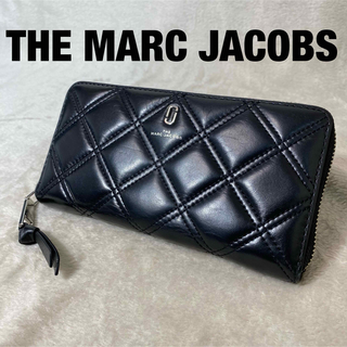 マークジェイコブス(MARC JACOBS)の美品　MARC JACOBS  マークジェイコブス　本革　長財布　ラウンドジップ(財布)