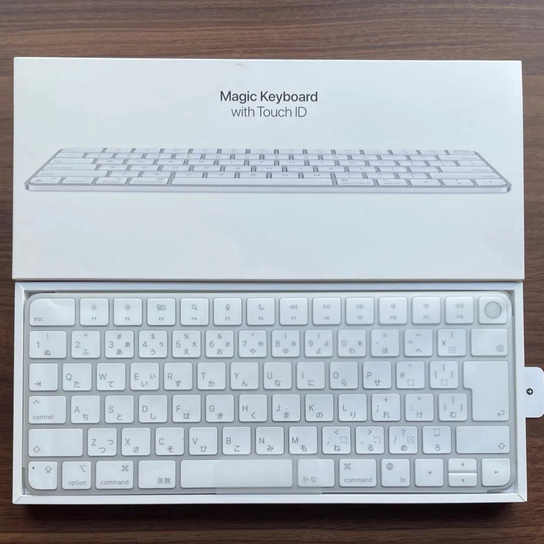 Apple(アップル)のApple Magic Keyboard with Touch ID  JIS スマホ/家電/カメラのPC/タブレット(PC周辺機器)の商品写真