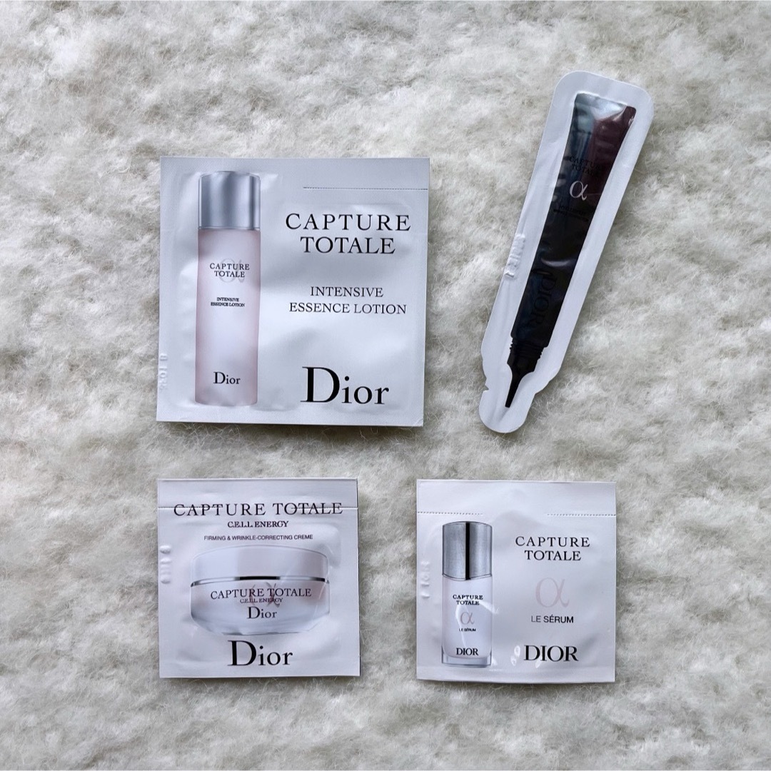 Dior(ディオール)のDior カプチュールトータル 4点セット 【試供品】ヒアルショット コスメ/美容のキット/セット(サンプル/トライアルキット)の商品写真