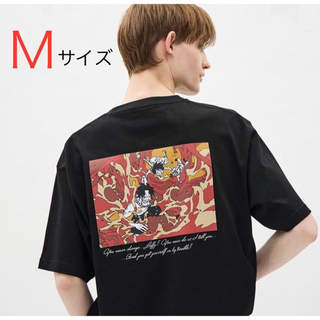 GU - 【M】GU ワンピース　ONE PIECE  コラボTシャツ　エース