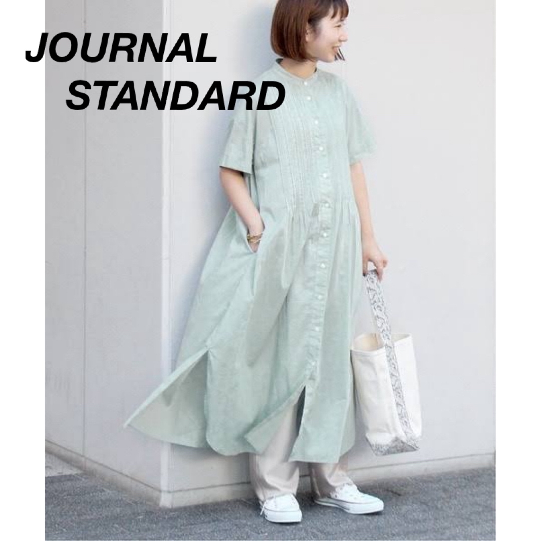 JOURNAL STANDARD(ジャーナルスタンダード)のjournal standard コードローンピンタックロングワンピース レディースのワンピース(ロングワンピース/マキシワンピース)の商品写真