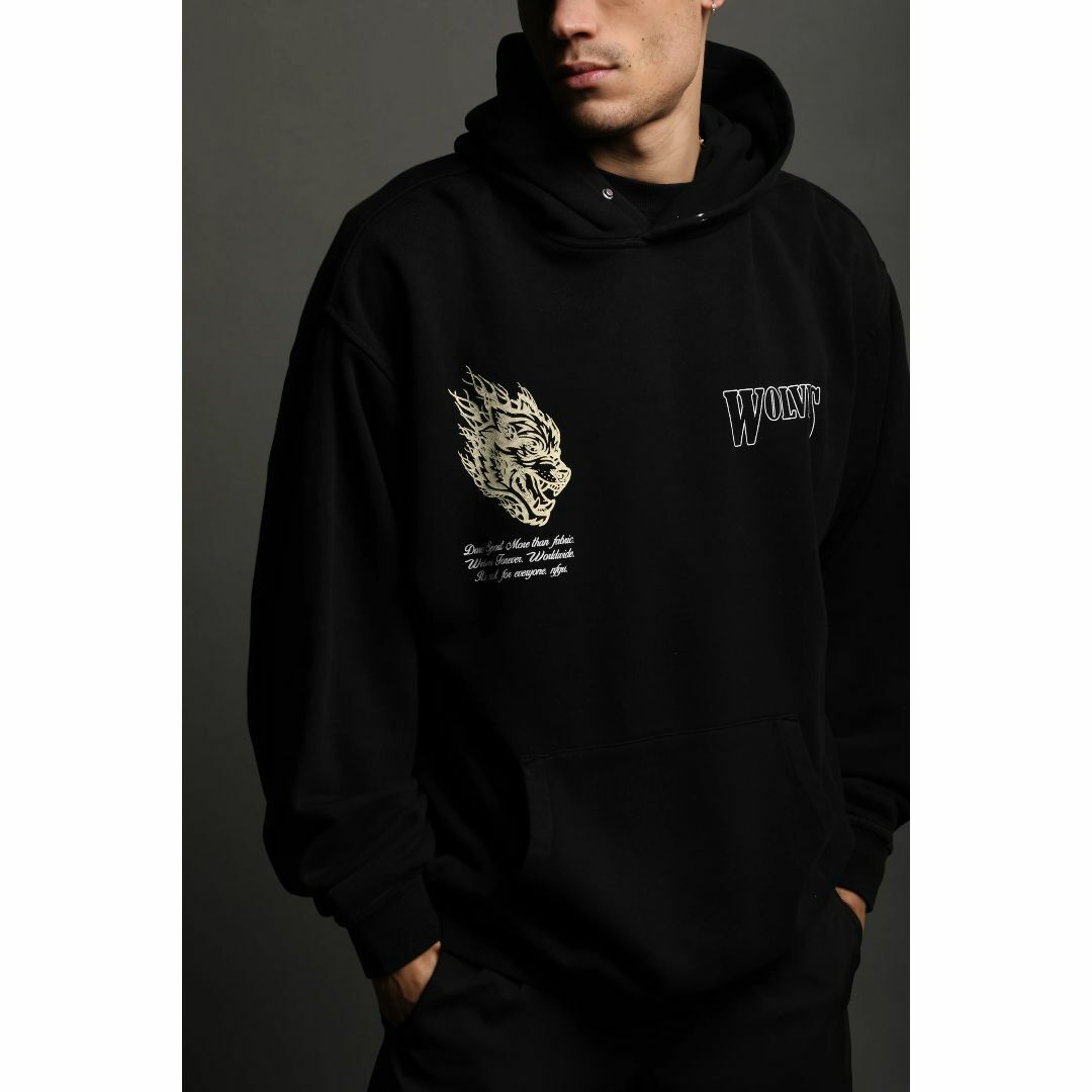 Darc Sport WESTERN V2 PIERCE HOODIE BLK メンズのトップス(パーカー)の商品写真