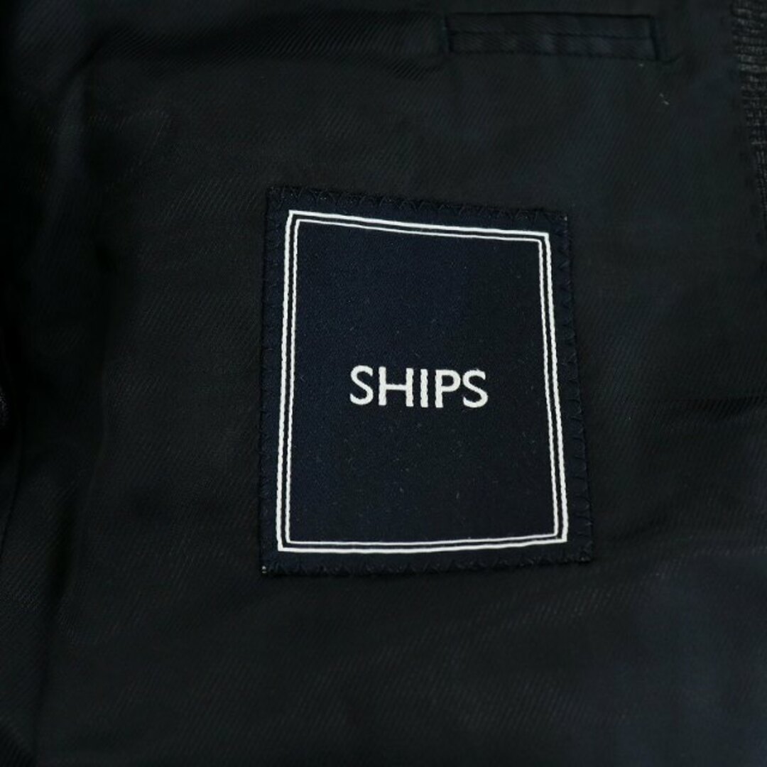 SHIPS(シップス)のSHIPS ロロピアーナ テーラードジャケット ブレザー 50 XL 紺 メンズのジャケット/アウター(テーラードジャケット)の商品写真