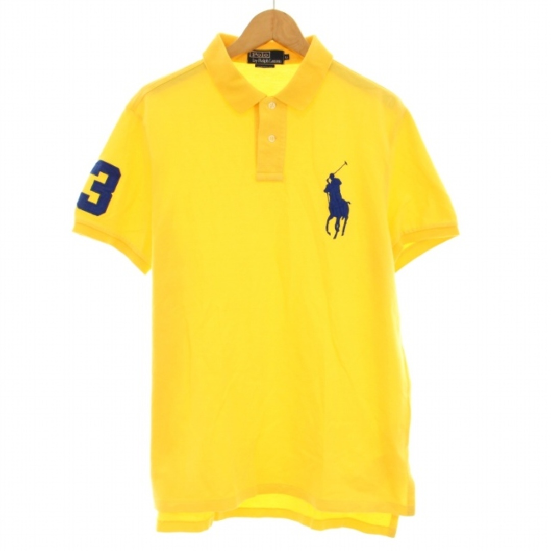 POLO RALPH LAUREN(ポロラルフローレン)のPolo by Ralph Lauren ポロシャツ 半袖 ビッグポニー 黄色 メンズのトップス(ポロシャツ)の商品写真