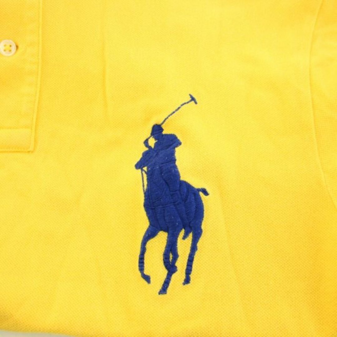 POLO RALPH LAUREN(ポロラルフローレン)のPolo by Ralph Lauren ポロシャツ 半袖 ビッグポニー 黄色 メンズのトップス(ポロシャツ)の商品写真