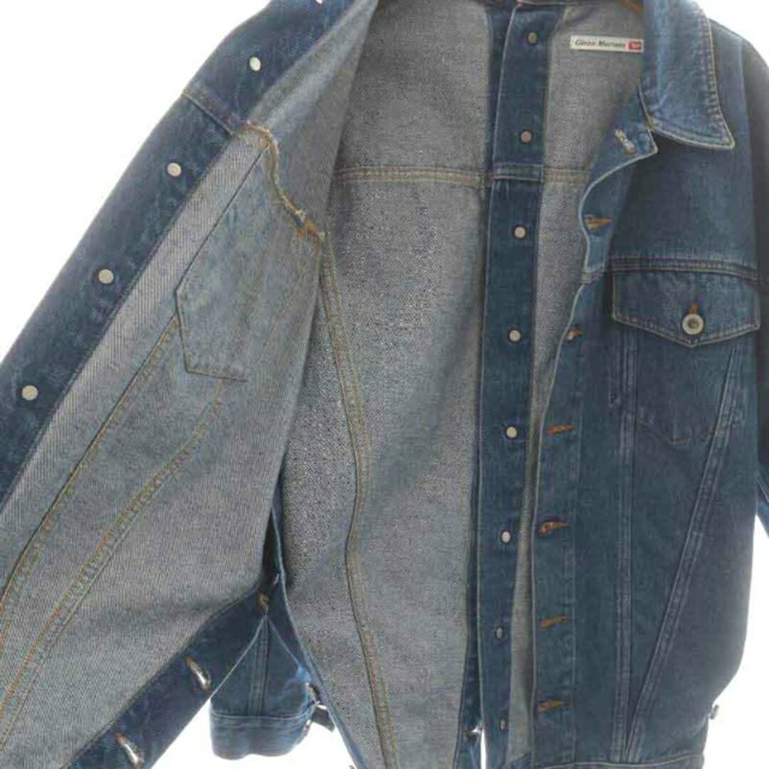 DIESEL(ディーゼル)のディーゼル Glenn Martens Gジャン デニムジャケット XS 青 レディースのジャケット/アウター(Gジャン/デニムジャケット)の商品写真