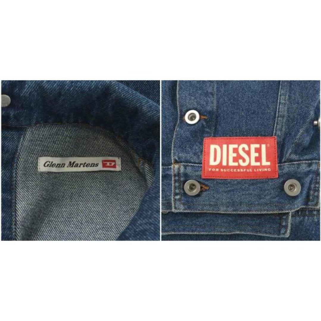 DIESEL(ディーゼル)のディーゼル Glenn Martens Gジャン デニムジャケット XS 青 レディースのジャケット/アウター(Gジャン/デニムジャケット)の商品写真