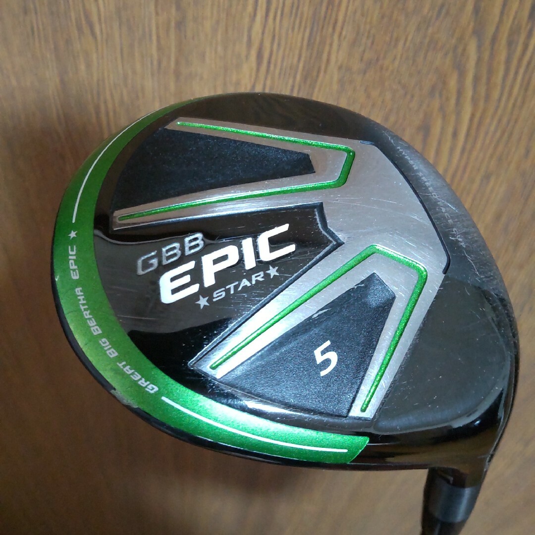 Callaway(キャロウェイ)のキャロウェイ GBB EPIC STAR フェアウェイウッド 5w 18度 スポーツ/アウトドアのゴルフ(クラブ)の商品写真