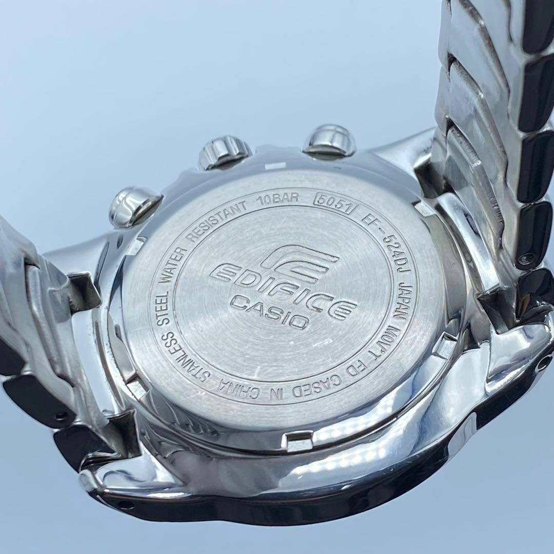 CASIO(カシオ)の《美品　稼動品》　カシオ　エディフィス　クロノグラフ　スモセコ　メンズ腕時計 メンズの時計(腕時計(アナログ))の商品写真