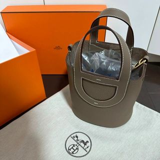 エルメス(Hermes)のHERMES　エルメス　インザループ　エトゥープ　新品未使用品　18(ハンドバッグ)